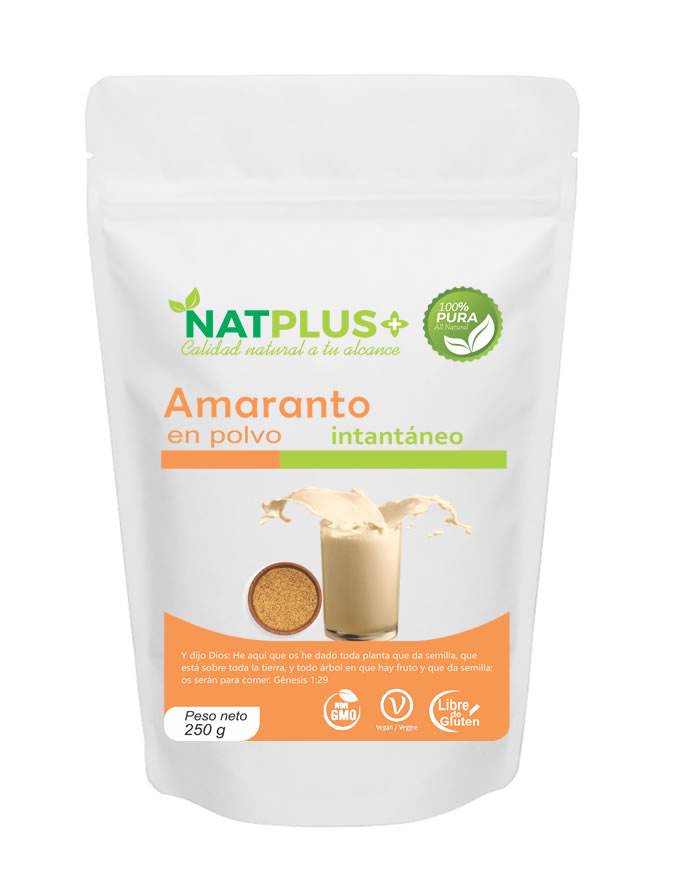 Amaranto en polvo instantáneo (Leche Vegetal) x 250gr