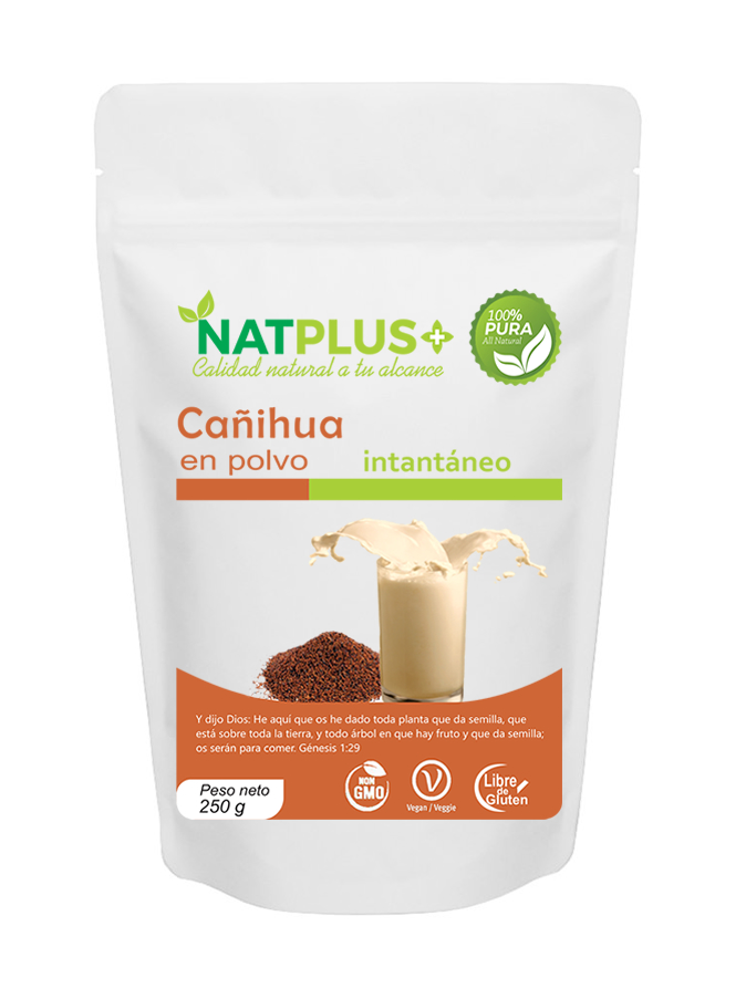 Cañihua en polvo instantáneo (leche vegetal) 250gr.