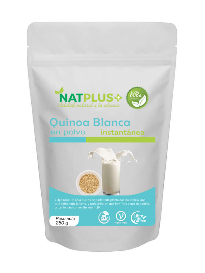 Quinoa Blanca en polvo instantánea 250 g